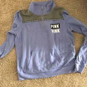 Purple quarter zip from PINK